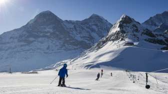Skischule Männlichen  Übungspiste