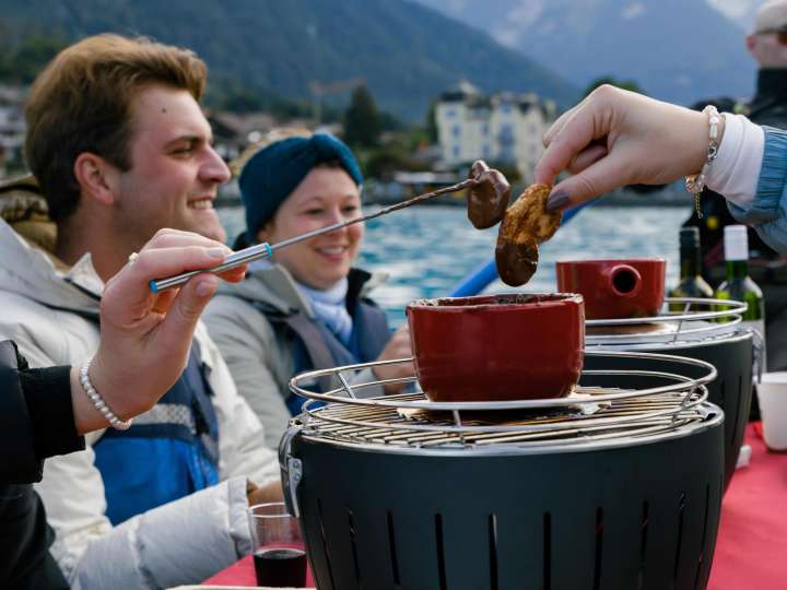 Chocolate Fondue Float