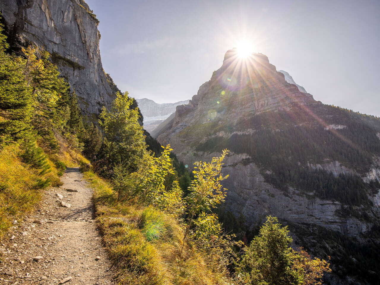 Wanderung zur Bäregghütte in Grindelwald.