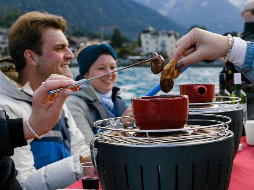 Chocolate Fondue Float