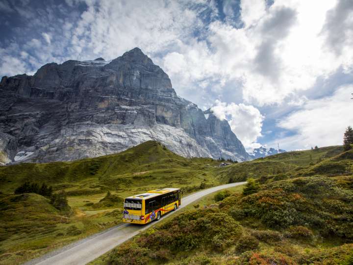 Alpine hotel Grosse Scheidegg