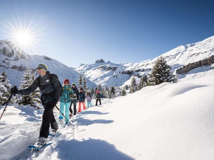 Randonnée en raquettes