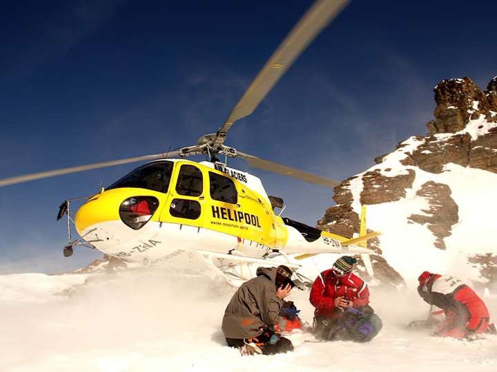 Heliskiing