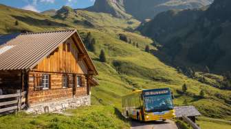 Ligne de bus de montagne Bussalp n° 126