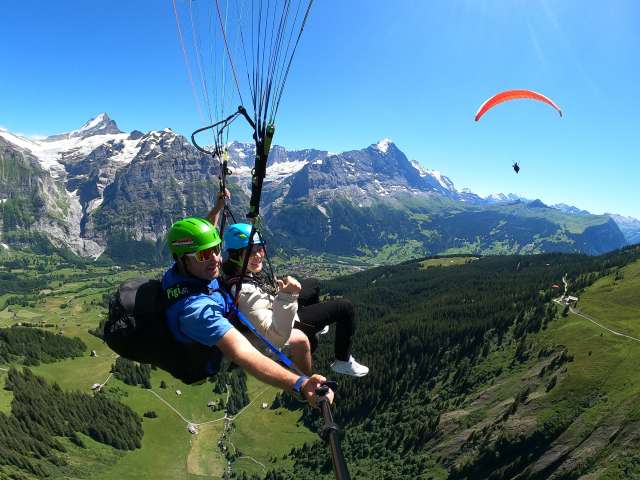 Paragliding Jungfrau - First-Grindelwald