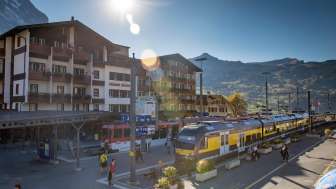 Train station Grindelwald
