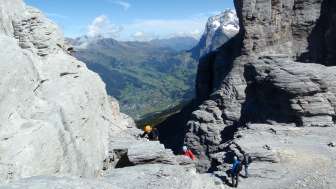 Guided tour via ferrata Eiger