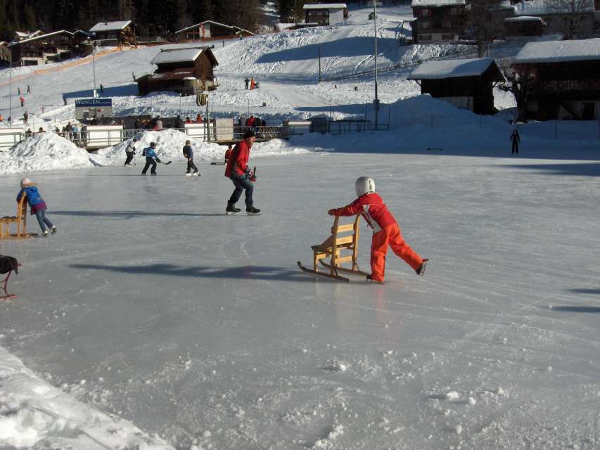 50% de réduction: Patinoire artificielle de Wengen