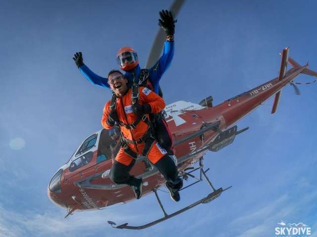 Skydive hélicoptère