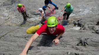 Glacier gorge climbing garden