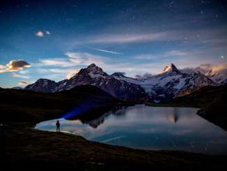 Bachalpsee bei Nacht