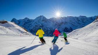 Skifahren in der Jungfrau Region Mürren Schilthorn