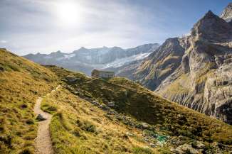 Wanderung zur Bäregghütte in Grindelwald.