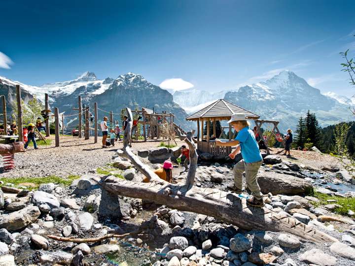 Aire de jeu alpine de Bort