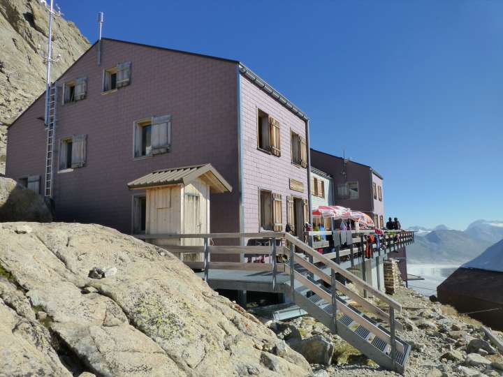 Cabane Konkordia CAS