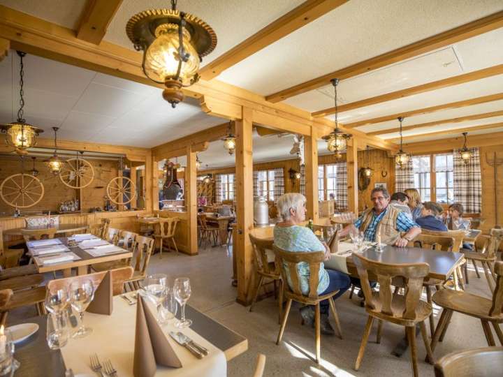Bussalp mountain restaurant