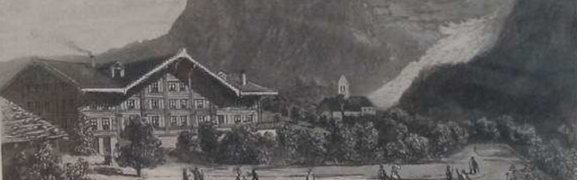 Erste touristische Erschliessung