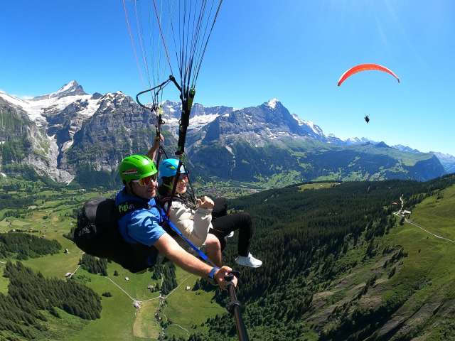Paragliding Jungfrau - First-Grindelwald