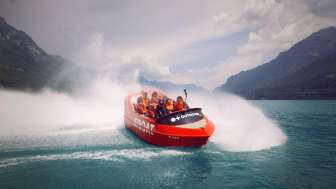 Jetboat auf dem See