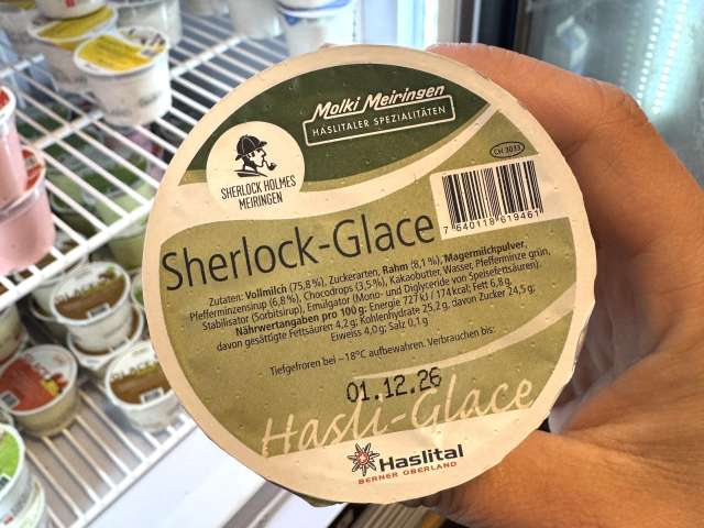 10% Rabatt: Glace der Molki Meiringen